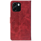 Чохол-книжка Crazy Horse Clasic для Oppo A6x Red Wine (Front)