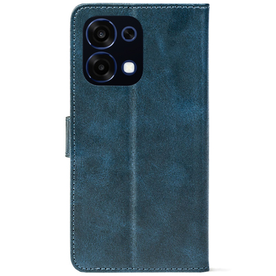 Чохол-книжка Crazy Horse Clasic для Oppo A6 Pro Dark Blue (Front)