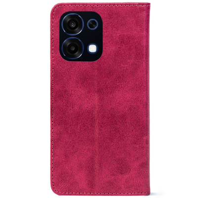 Чохол-книжка Crazy Horse Clasic для OPPO A6 Pro Magenta (Strong)