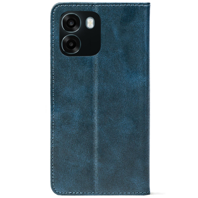 Чохол-книжка Crazy Horse Clasic для OPPO A6x Dark Blue (Strong)