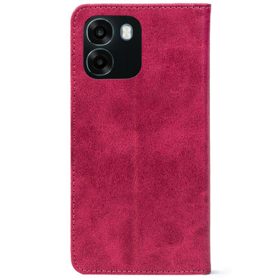 Чохол-книжка Crazy Horse Clasic для OPPO A6x Magenta (Strong)