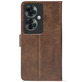 Чохол-книжка Crazy Horse Clasic для OPPO Reno 11 F Brown (Front)