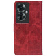 Чохол-книжка Crazy Horse Clasic для OPPO Reno 11 F Red Wine (Front)