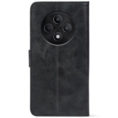 Чохол-книжка Crazy Horse Clasic для Oppo Reno 12 F Grafit (Front)