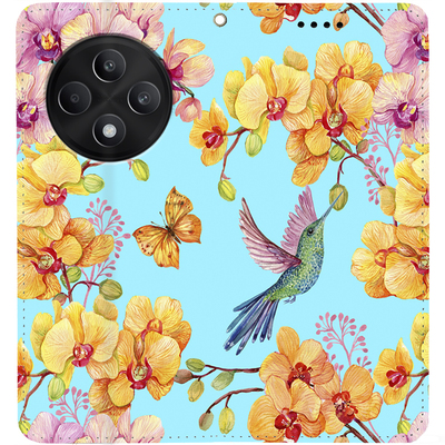 Чохол-книжка BoxFace для Oppo Reno 12 F Colibri in Orchids