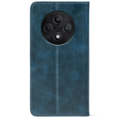 Чохол-книжка Crazy Horse Clasic для OPPO Reno 12 FS Dark Blue (Strong)