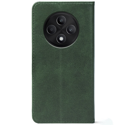 Чохол-книжка Crazy Horse Clasic для OPPO Reno 12 FS Dark Green (Strong)