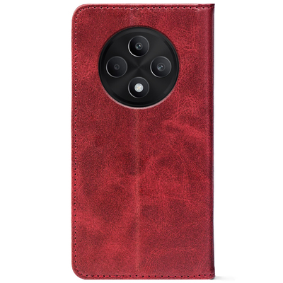 Чохол-книжка Crazy Horse Clasic для OPPO Reno 12 FS Red Wine (Strong)