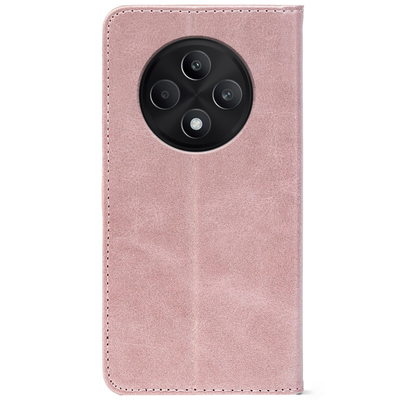 Чохол-книжка Crazy Horse Clasic для OPPO Reno 12 FS Rose Gold (Strong)