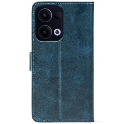 Чохол-книжка Crazy Horse Clasic для Oppo Reno 13 5G Dark Blue (Front)
