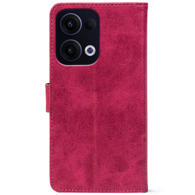 Чохол-книжка Crazy Horse Clasic для Oppo Reno 13 5G Magenta (Front)