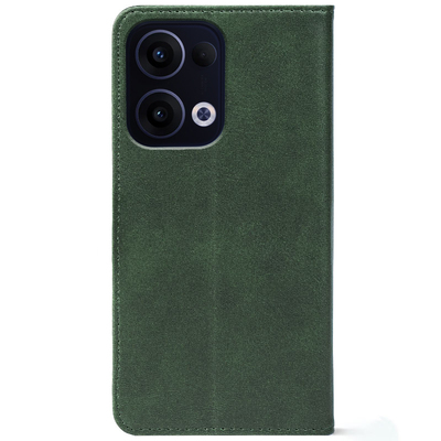 Чохол-книжка Crazy Horse Clasic для OPPO Reno 13 5G Dark Green (Strong)