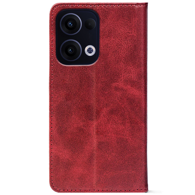 Чохол-книжка Crazy Horse Clasic для OPPO Reno 13 5G Red Wine (Strong)