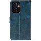 Чохол-книжка Crazy Horse Clasic для Oppo Reno 13 FS 5G Dark Blue (Front)