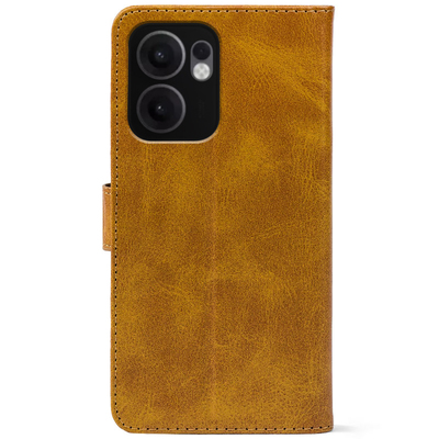 Чохол-книжка Crazy Horse Clasic для Oppo Reno 13 FS 5G Camel (Front)