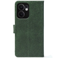 Чохол-книжка Crazy Horse Clasic для Oppo Reno 13 FS 5G Dark Green (Front)
