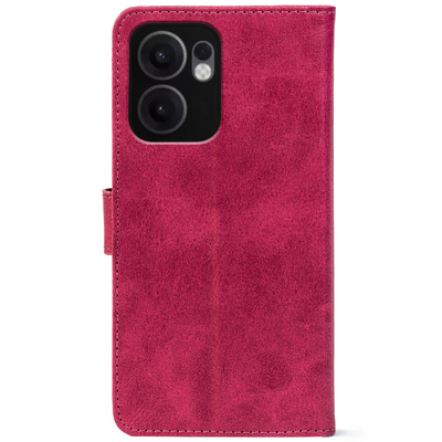 Чохол-книжка Crazy Horse Clasic для Oppo Reno 13 FS 5G Magenta (Front)