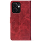 Чохол-книжка Crazy Horse Clasic для Oppo Reno 13 FS 5G Red Wine (Front)