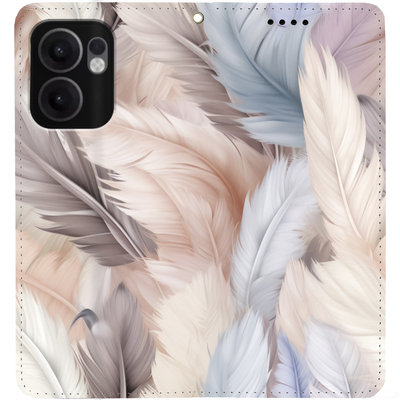 Чохол-книжка BoxFace для Oppo Reno 13 FS 5G Angel Fluff