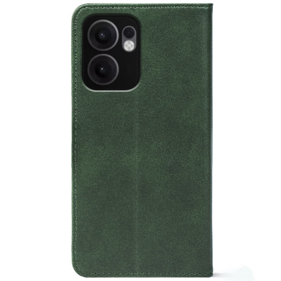 Чохол-книжка Crazy Horse Clasic для OPPO Reno 13 F Dark Green (Strong)