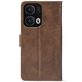 Чохол-книжка Crazy Horse Clasic для Oppo Reno 13 Pro 5G Brown (Front)