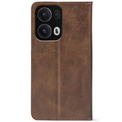 Чохол-книжка Crazy Horse Clasic для OPPO Reno 13 Pro 5G Brown (Strong)