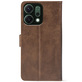 Чохол-книжка Crazy Horse Clasic для Oppo Reno 14 Pro 5G Brown (Front)