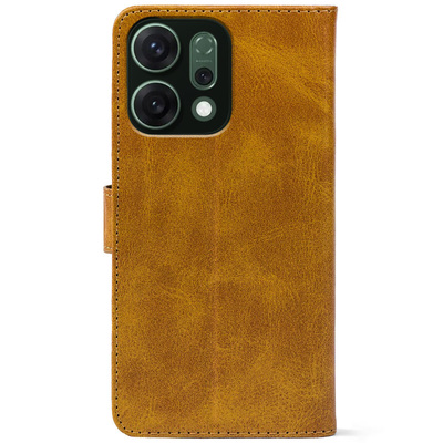 Чохол-книжка Crazy Horse Clasic для Oppo Reno 14 5G Camel (Front)