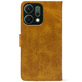 Чохол-книжка Crazy Horse Clasic для Oppo Reno 14 5G Camel (Front)
