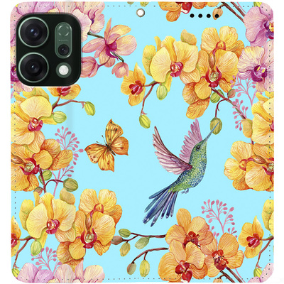 Чохол-книжка BoxFace для Oppo Reno 14 5G Colibri in Orchids