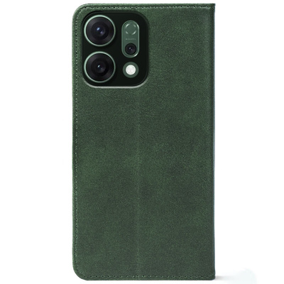 Чохол-книжка Crazy Horse Clasic для OPPO Reno 14 5G Dark Green (Strong)