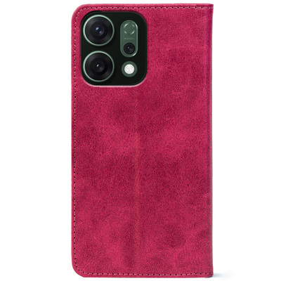 Чохол-книжка Crazy Horse Clasic для OPPO Reno 14 5G Magenta (Strong)