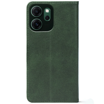 Чохол-книжка Crazy Horse Clasic для OPPO Reno 14 F Dark Green (Strong)