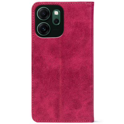 Чохол-книжка Crazy Horse Clasic для OPPO Reno 14 F Magenta (Strong)