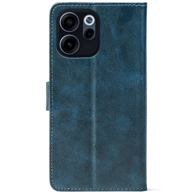 Чохол-книжка Crazy Horse Clasic для Oppo Reno 15 F Dark Blue (Front)