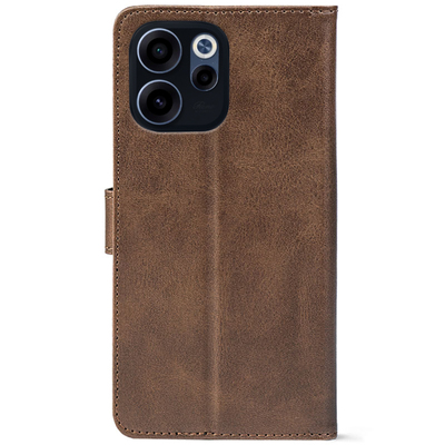 Чохол-книжка Crazy Horse Clasic для Oppo Reno 15 F Brown (Front)