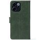 Чохол-книжка Crazy Horse Clasic для Oppo Reno 15 F Dark Green (Front)
