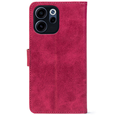 Чохол-книжка Crazy Horse Clasic для Oppo Reno 15 F Magenta (Front)