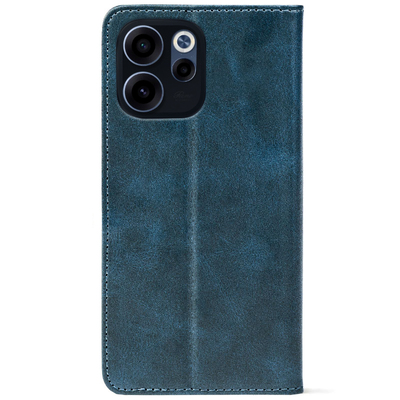 Чохол-книжка Crazy Horse Clasic для OPPO Reno 15 F Dark Blue (Strong)