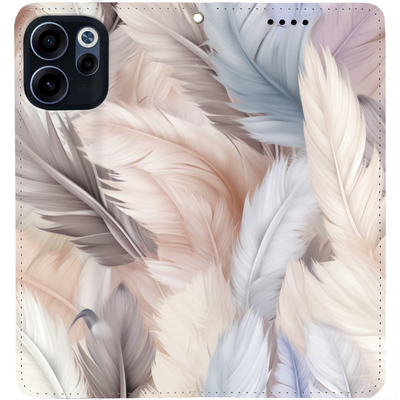 Чохол-книжка BoxFace для Oppo Reno 15 F Angel Fluff