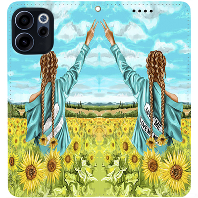 Чохол-книжка BoxFace для Oppo Reno 15 F Love Me, Love Me Not