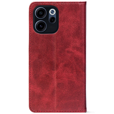 Чохол-книжка Crazy Horse Clasic для OPPO Reno 15 F Red Wine (Strong)