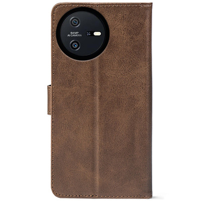 Чохол-книжка Crazy Horse Clasic для Blackview Oscal Tiger 12 Brown (Front)