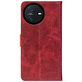 Чохол-книжка Crazy Horse Clasic для Blackview Oscal Tiger 12 Red Wine (Front)
