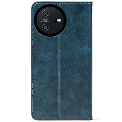 Чохол-книжка Crazy Horse Clasic для Blackview Oscal Tiger 12 Dark Blue (Strong)