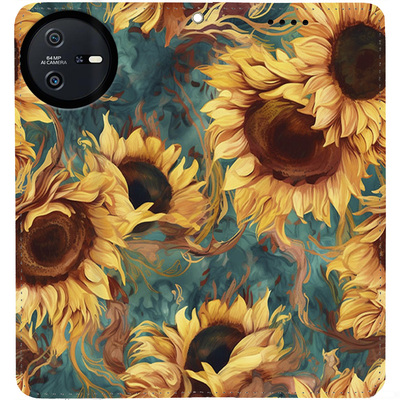 Чохол-книжка BoxFace для Blackview Oscal Tiger 12 Соняшники