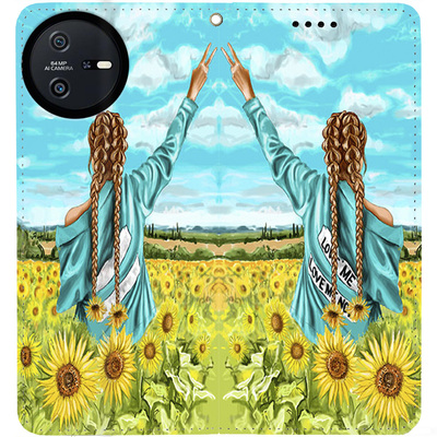 Чохол-книжка BoxFace для Blackview Oscal Tiger 12 Love Me, Love Me Not