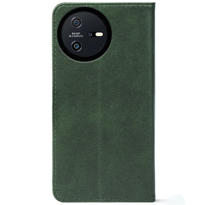 Чохол-книжка Crazy Horse Clasic для Blackview Oscal Tiger 12 Dark Green (Strong)