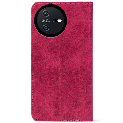 Чохол-книжка Crazy Horse Clasic для Blackview Oscal Tiger 12 Magenta (Strong)