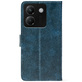 Чохол-книжка Crazy Horse Clasic для Poco M7 Pro 5G Dark Blue (Front)